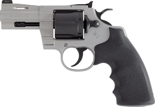 COLT PYTHON 357MAG 3" TWO-TONE - MATTE WITH HOGUE GRIPS (TALO) - Image 2