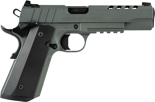 TISAS 1911 NIGHT STALKER 45ACP - 5" BBL 2-8RD MAGS GREY