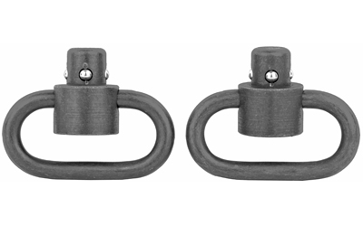 Two metal sling swivel mounts for firearms