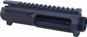 GUNTEC AR15 SLABSIDE STRIPPED - BILLET UPPER RECEIVER BLACK