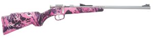 Henry Mini Bolt Compact G2 Rilfe .22 S/L/LR Single Round Capacity 16.25" Barrel Muddy Girl Camo Stock