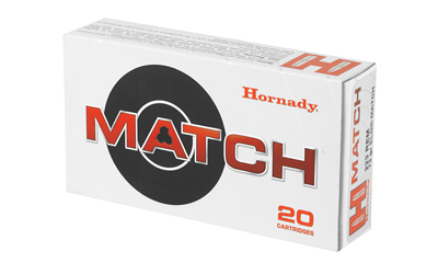 Hornady Match ammunition box, 20 cartridges