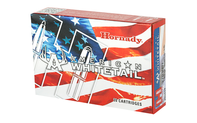 Hornady American Whitetail ammunition box