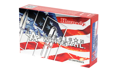 Hornady American Whitetail ammunition box, 20 cartridges