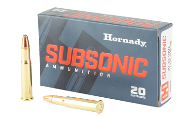 HORNADY SUBSONIC 30-30 WIN - 175GR SUB-X 20RD 10BX/CS
