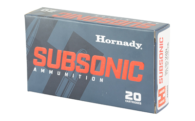 HORNADY SUBSONIC 30-30 WIN - 175GR SUB-X 20RD 10BX/CS - Image 3