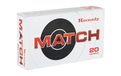 Hornady Match ammunition box, 20 cartridges