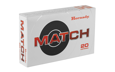 Hornady Match 20-round ammunition box