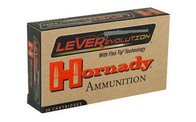 Hornady LeverEvolution ammunition box with Flex Tip Technology