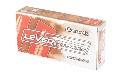 Hornady LEVERevolution ammunition box, 20 cartridges