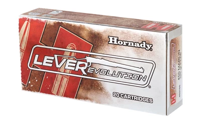 Hornady LEVERevolution ammunition box, 20 cartridges