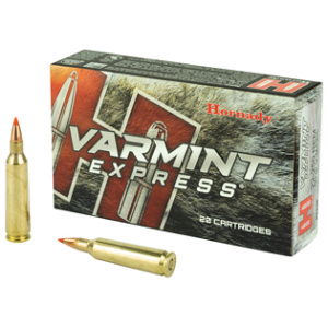 HORNADY VARMINT 22-250 REM - 50GR V-MAX 20RD 10BX/CS