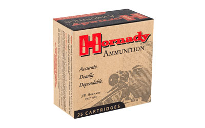 Hornady ammunition box, 25 cartridges