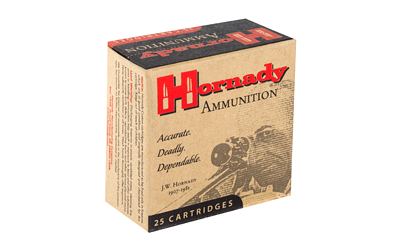 Box of Hornady ammunition cartridges