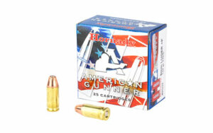 HORNADY AMERICAN GUNNER 9MM - LUGER +P 124GR XTP 25RD 10BX/C