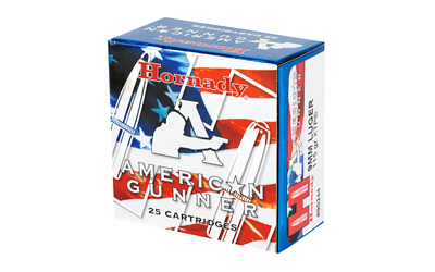 Hornady American Gunner ammunition box, patriotic design.