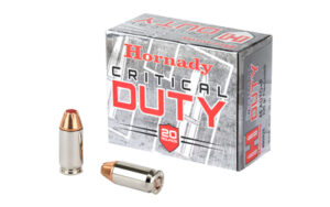 HORNADY CRITICAL DUTY 45 ACP+P - 220GR FLEXLOCK 20RD 10BX/CS