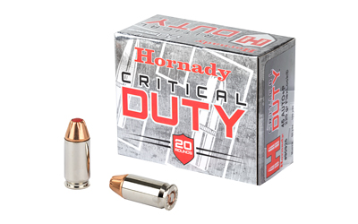 HORNADY CRITICAL DUTY 45 ACP+P - 220GR FLEXLOCK 20RD 10BX/CS