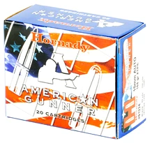 Hornady American Gunner ammo box, 20 cartridges.
