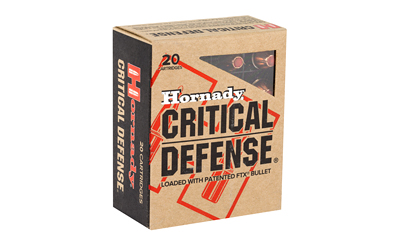 Hornady Critical Defense Handgun Ammo .40 S&W 165 gr FTX 1175 fps 20/ct - Image 2