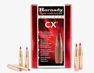 HORNADY BULLETS 22CAL .224 - 65GR CX 50CT