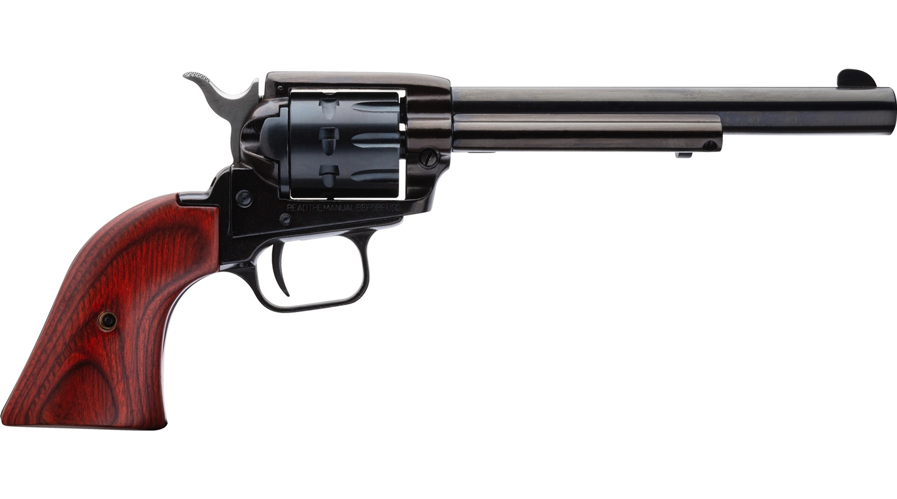 HERITAGE 22LR/WMR COMBO 6.5" - BLUED COCOBOLO GRIPS 9-SHOT