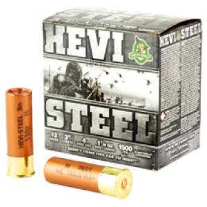 HEVI-Steel shotgun shells and box