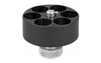 Metal revolver cylinder speed loader tool