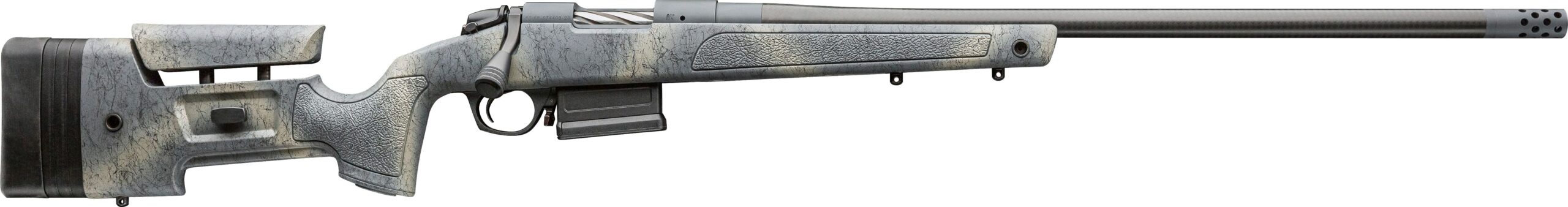 Bergara B-14 HMR Carbon Wilderness Rifle 6.5 PRC 3rd Magazine 24" Barrel Sniper Grey Cerakote