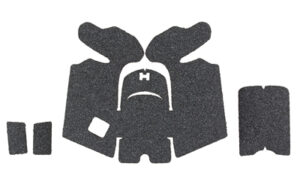 Hogue Wrapter Grit Adhesive Grip Glock Gen 5 Glock 19 19MOS 44 Black