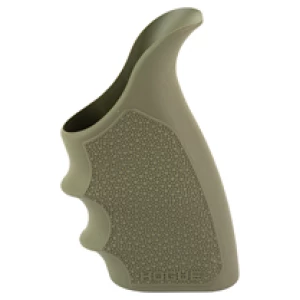 Olive green ergonomic gun grip by Hogue