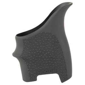 Black ergonomic rubber grip for handguns