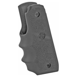 Black ergonomic pistol grip for firearms
