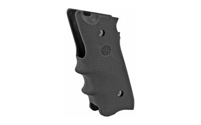 Black pistol grip with finger grooves