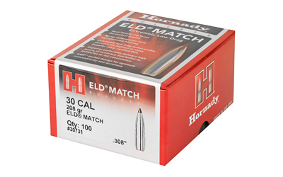 Hornady ELD-Match 30 Cal ammunition box