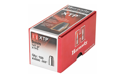 Hornady XTP 9mm 147 gr ammunition box