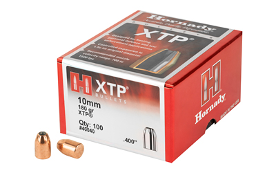 Hornady Handgun Bullets 10mm .400" 180 gr XTPHP 100/ct