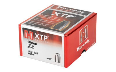 Hornady Handgun Bullets 10mm .400" 180 gr XTPHP 100/ct - Image 3