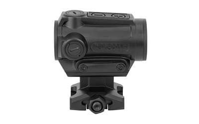 Compact black red dot sight optic