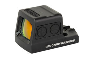 Compact black EPS Carry red dot sight