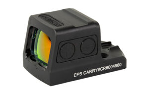 Compact reflex red dot sight with green lens
