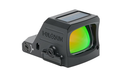 Holosun reflex sight with multicolor lens