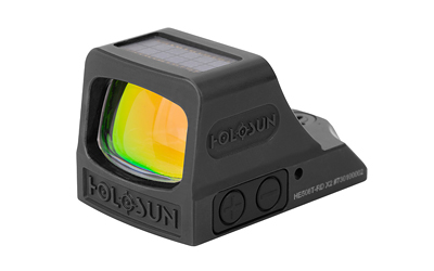 Holosun reflex sight optic with green lens