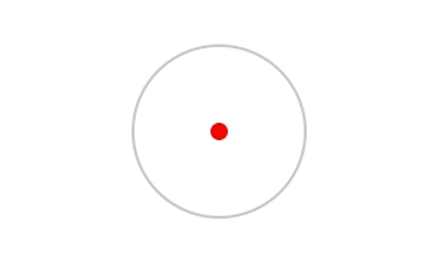 HOLOSUN 407 RED DOT 2MOA - OPEN LENS FULL SIZE PISTOL - Image 4