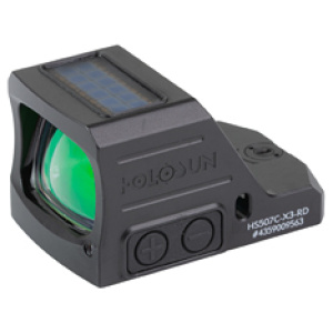 H-SUN 507C X3 RED OPEN PSTL 2MOA DOT