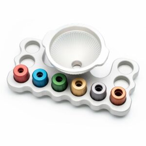 Area 419 Master Funnel Kit 22-338 Heads/ Funnel/ Handle/ Storage Block