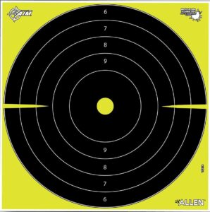 Allen EZ AIM Non-Adhesive Splash Bullseye 12x12- 12/ct