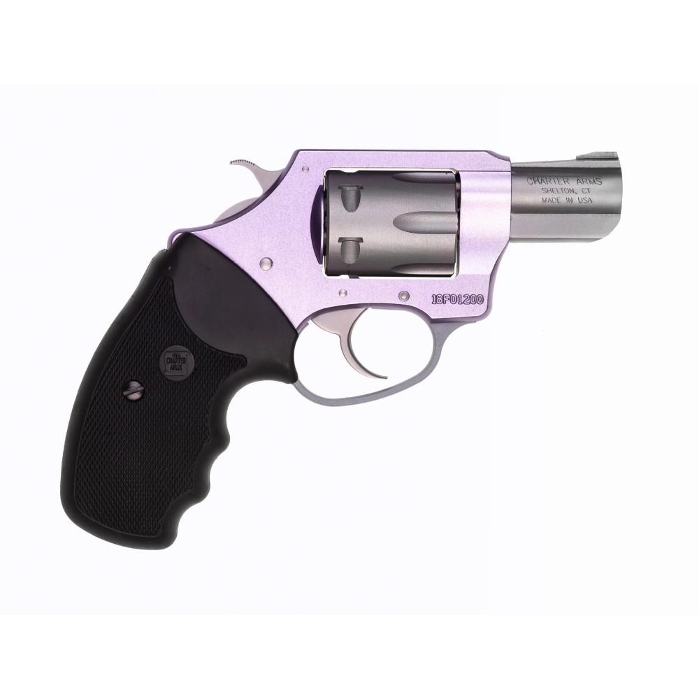 CHARTER ARMS LAVENDER LADY - 22LR 2" LAVENDER/SS