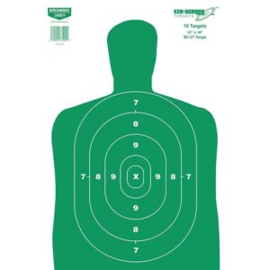 Birchwood Casey Eze-Scorer Targets BC27 Green 12"x18" 10/ct