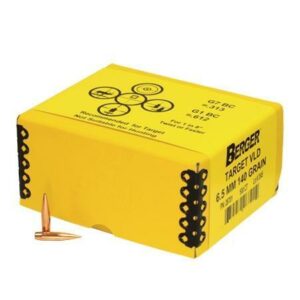 Berger VLD Target Bullets 6.5mm .264" 140 gr HPBT 500/ct